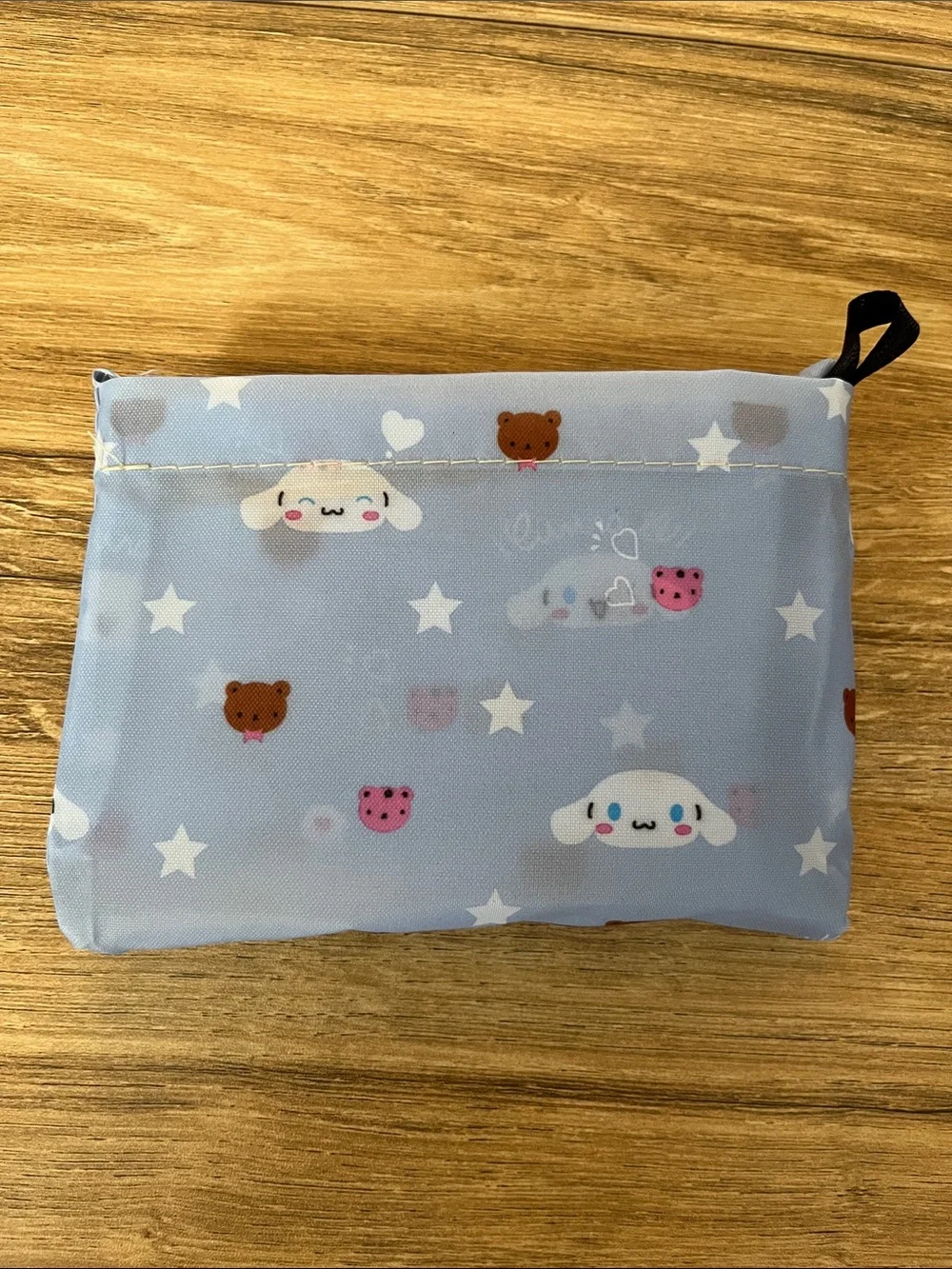 NEW Cute Light Blue Cinnamoroll Foldable Shopping Bag